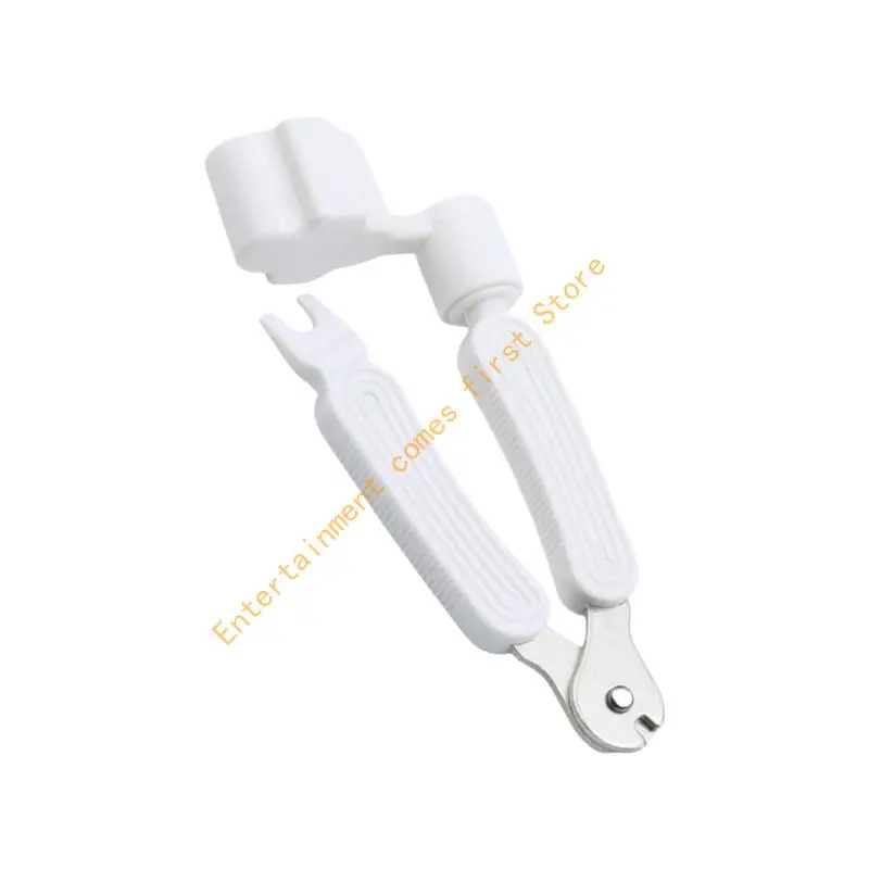 Ergonomic Guitar Tool with String Cutter and Peg Puller Professional Guitar Tool Perfect for All Guitar Types 55KD