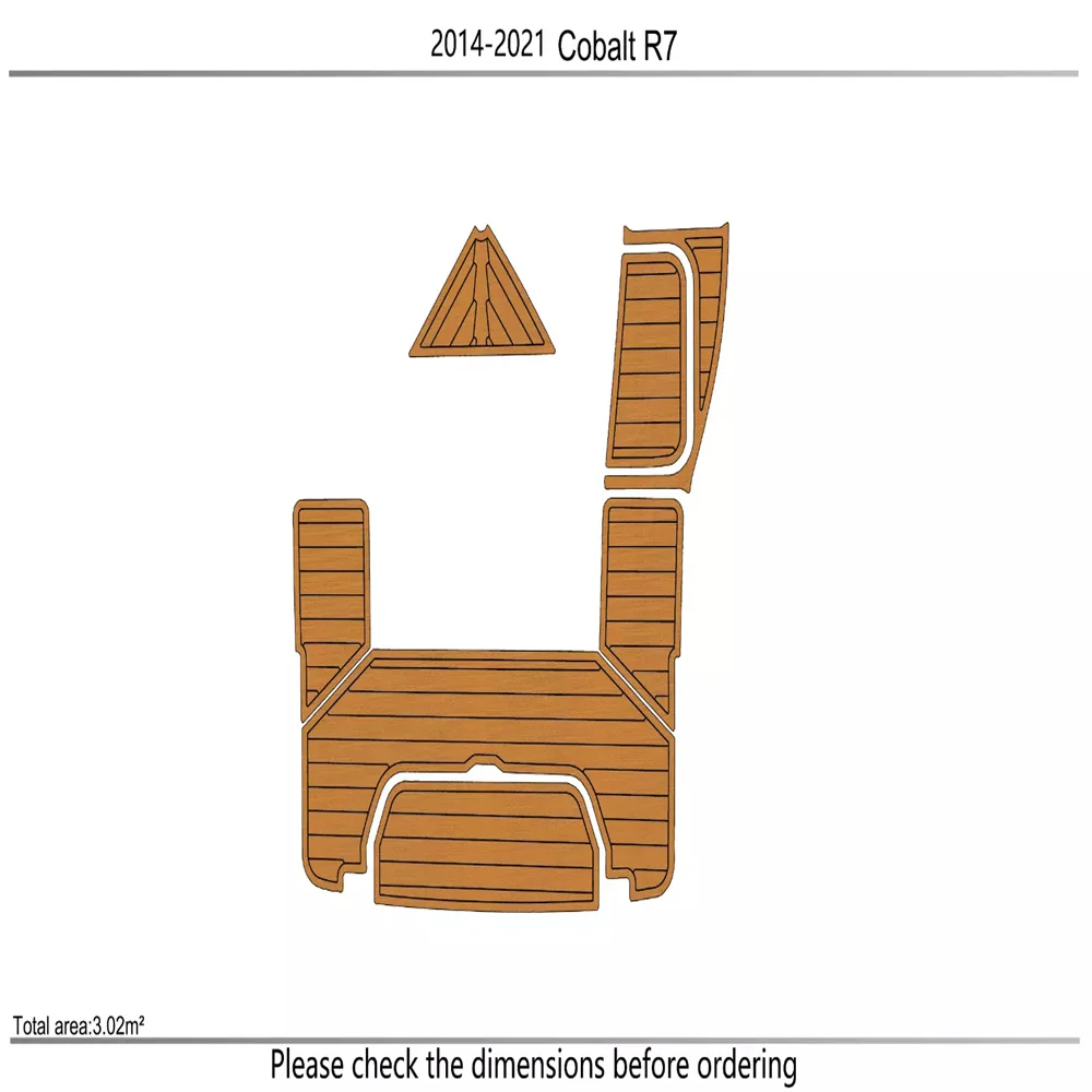 2014-2021 COBALT R7 Swim platform 1/4