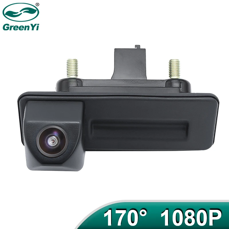 

GreenYi 170° 1080P Vehicle Rear View Camera for VW Skoda Octavia A5 A7 3 Superb Rapid Yeti Fabia 2 Roomster Audi A1 A3 A4 Car