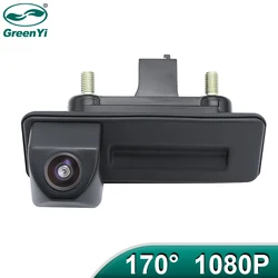 GreenYi 170° 1080P Vehicle Rear View Camera for VW Skoda Octavia A5 A7 3 Superb Rapid Yeti Fabia 2 Roomster Audi A1 A3 A4 Car