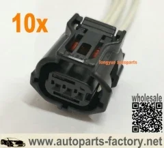 

Longyue 10pcs Camshaft Cam Position Sensor Connector Pigtail Harness For 05-15 Toyota Scion Lexus 12"