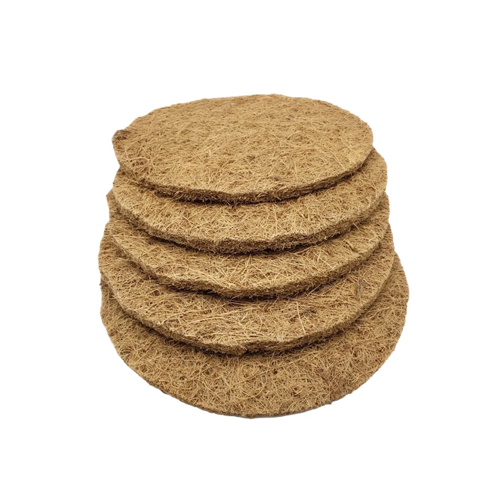 

15pcs Palm Mat Bird Nest Durable Safe Practical Coconut Fiber Pigeon Egg Pigeon Pad Pad Breeding Pet Supplies