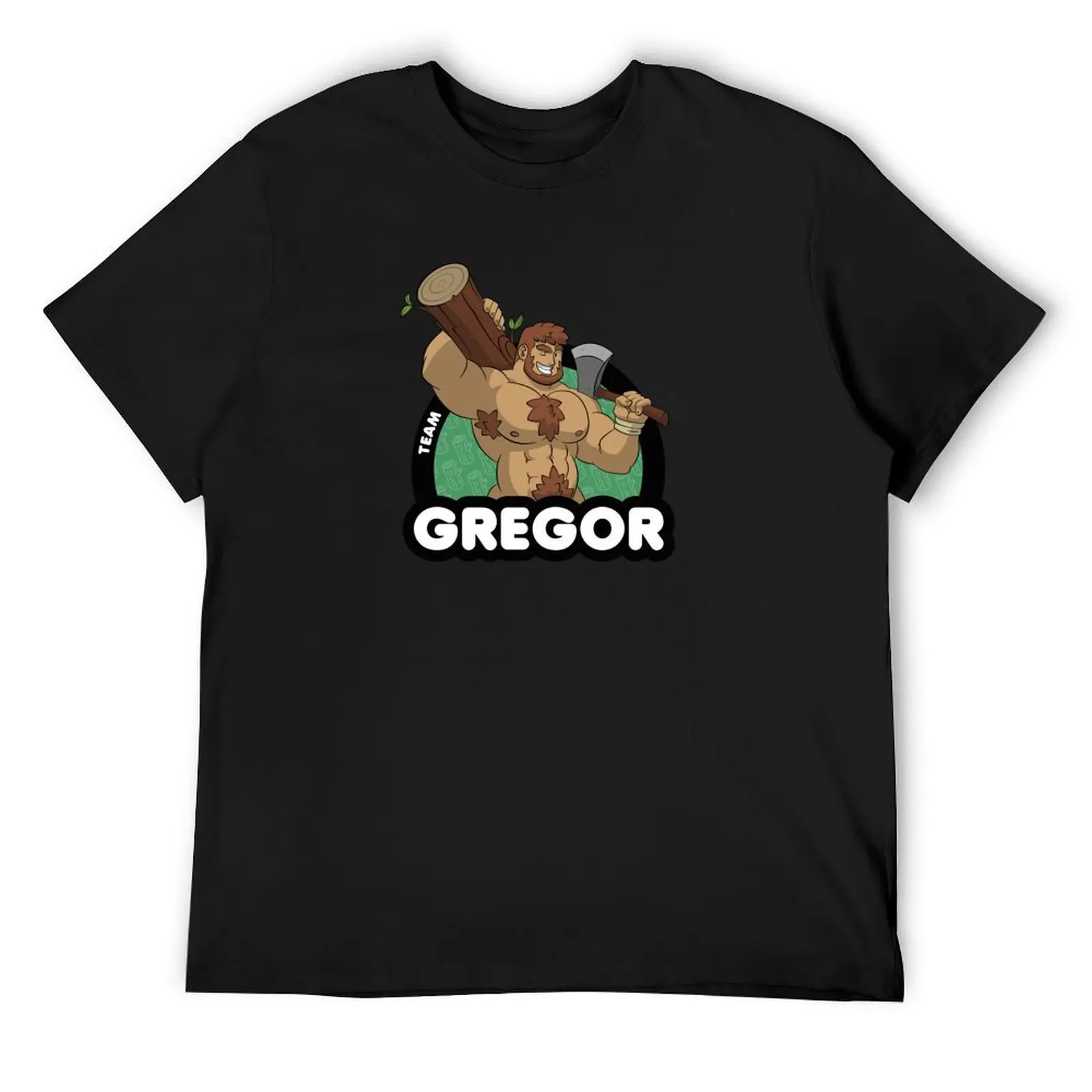 Team Gregor - Robin Morningwood Adventure T-Shirt vintage anime shirt customs t shirt men 100℅ cotton