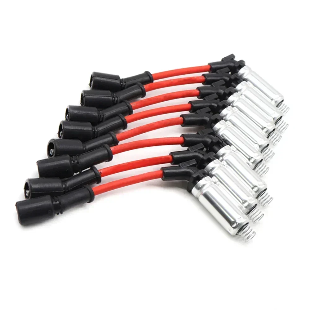 8 قطعة/الوحدة 48322R الإشعال شرارة التوصيل طقم أسلاك مجموعة كابل لشروليه أفالانش جي إم سي إنفوي يوكون XL بونتياك الجائزة الكبرى GTO هامر #2