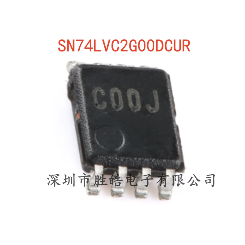 (10PCS)  NEW  SN74LVC2G00DCUR    74LVC2G00   Dual 2-Input Positive Chip with Non-gate   VSSOP-8   74LVC2G00   Integrated Circuit