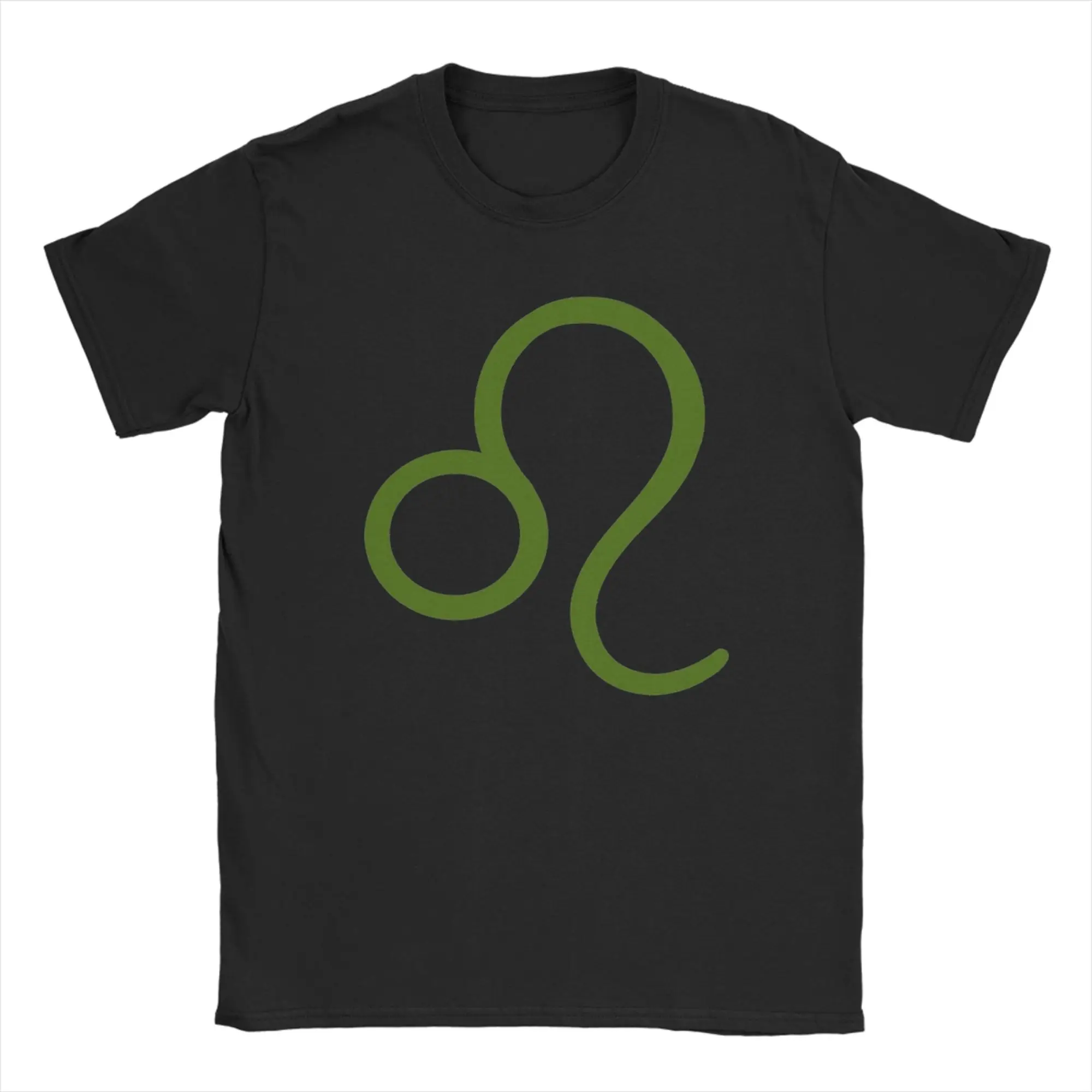 Men Olive Leo Homestucks T Shirts  100% Cotton Clothes Creative Short Sleeve Crew Neck Tees Big Size T-Shirt