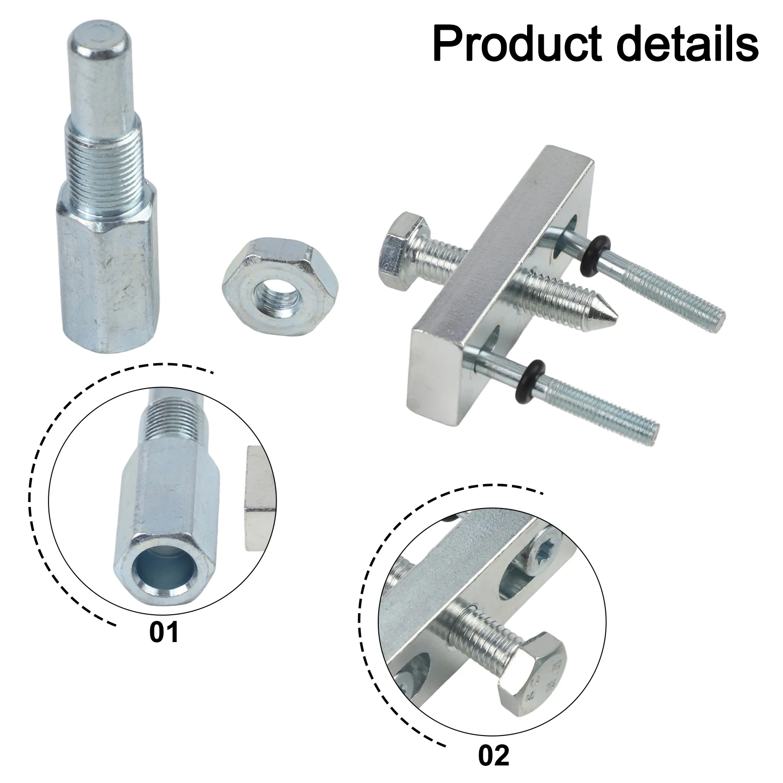 Engine Maintenance Flywheel Puller and for piston Stop Kit for Chainsaws including For MS261 MS271 and TS500i Models