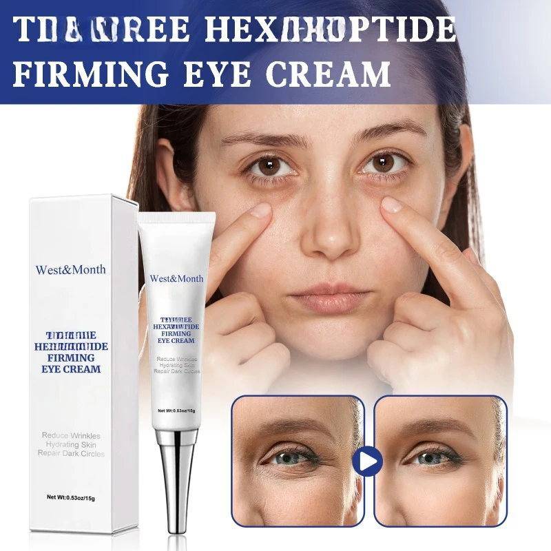 Crema para eliminar las bolsas de los ojos, antiojeras, hinchazón, mejora las arrugas, antienvejecimiento, hidratante, desvanecimiento, líneas finas, masaje, cuidado de la piel