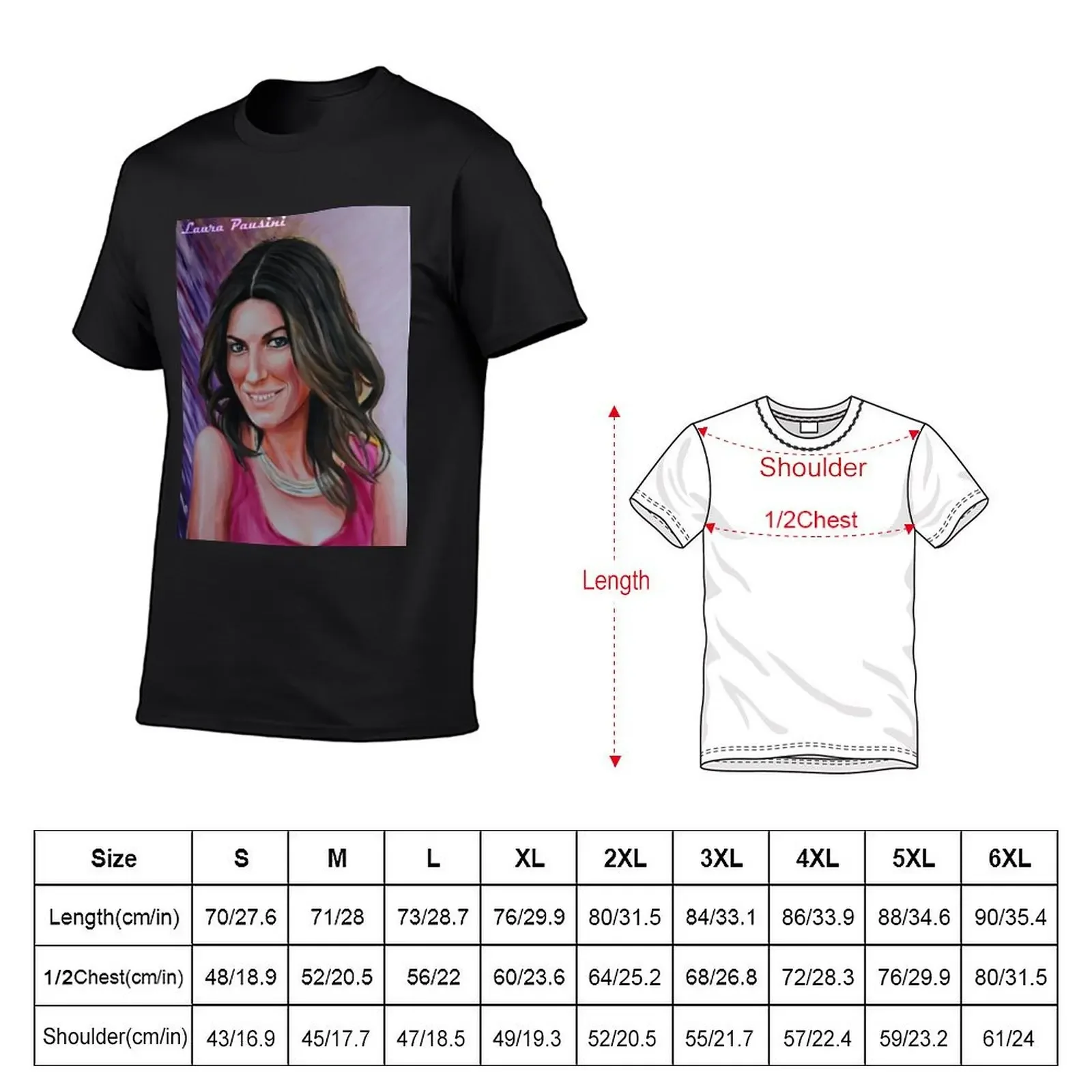 Laura Pausini T-Shirt hippie clothes graphic t shirt vintage customs design your own t shirts for men pack