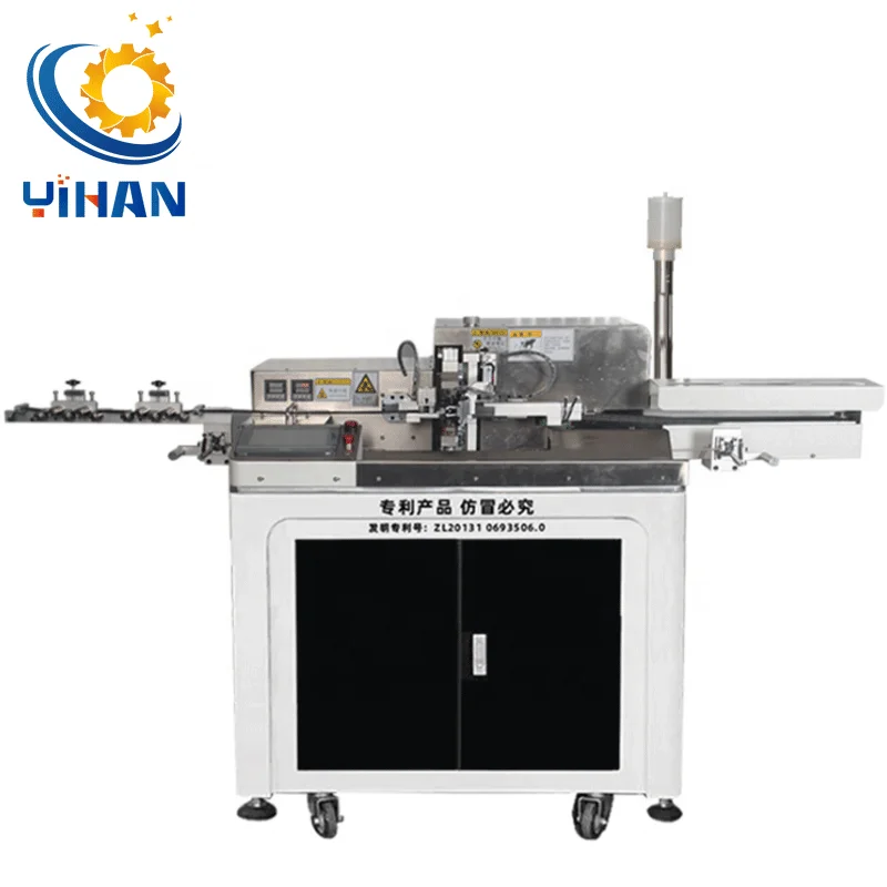 Double Ends Wire Cut Strip Twist Dipping Machine Automatic Cable Stripping Twisting Cutting Tinning Manufacturing Machine