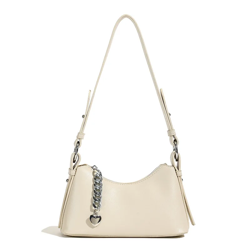 

Новая французская сумка на цепочке 2025 года — кошелек через плечо с металлическим полумесяцем, легкий и стильный, идеально подходит для вечеринок, покупок и путешествий