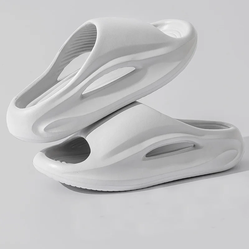 Sommer-Hausschuhe mit dicker Sohle für Männer und Frauen, Indoor-Outdoor-Sandalen, Strand-Flip-Flops, Paar-Hausschuhe, rutschfeste Herren-Duschpantoffeln – Detail 10