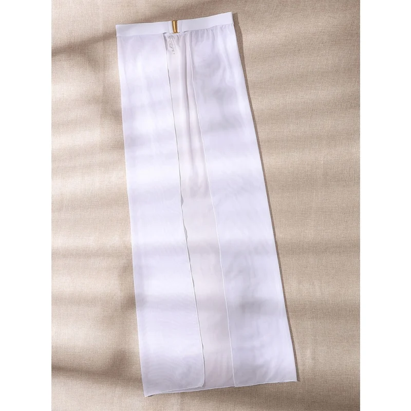 Malha sólida ver através de praia cobrir mulheres sexy cintura alta fenda saia longa verão 2025 nova moda casual senhora saias cobrir ups