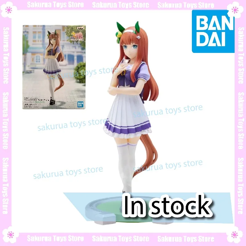 

В наличии подлинная Bandai Horse Racing Girl Silent Summit Summit аниме периферийные устройства пейзаж экшн-кукла коллекция подарки