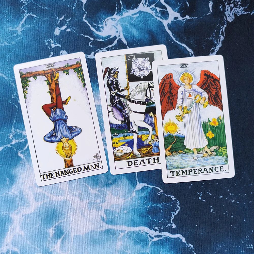 12X7CM Tarot Deck.Universal Divination Tarot Deck Cards.Tarotkarten mit Leitfaden