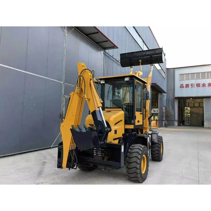 يتم توفر اللودر الخلفي القياسي المثبت على الجرار 4x4 الآن للبيع #2