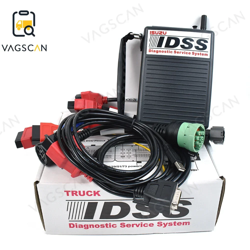 2023 For ISUZU  Diagnostic Tool Diesel Engine Truck Excavator Commercial Vehicles EURO6/EURO5for ISUZU IDSS III G-IDSS E-IDSS