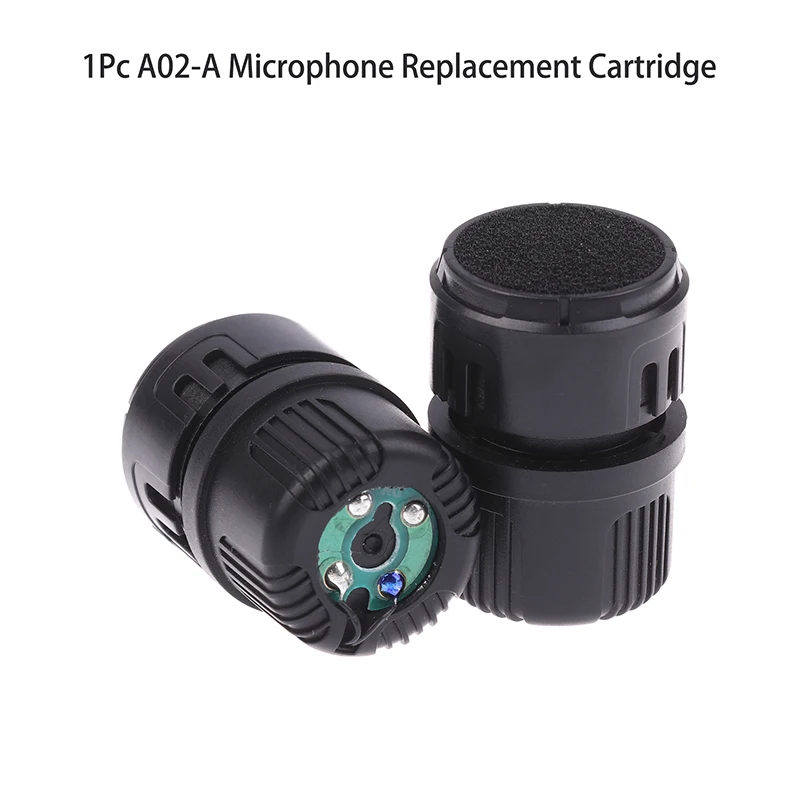 

1PC A02-A Microphone Head Wireless Microphone Replacement Cartridge Capsule Mic Replace Repair Microphone Accessories