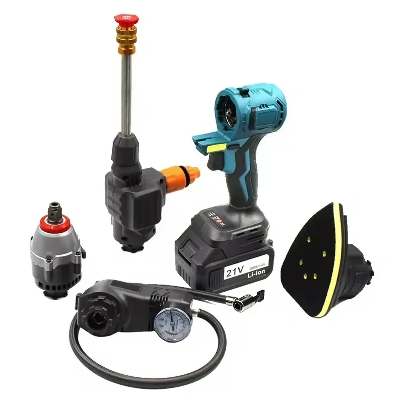 6 in 1 Wholesale Power Tools Bulk 21V Construction Power Tool Set Combo Cordless Machine Screwdriver power tool set