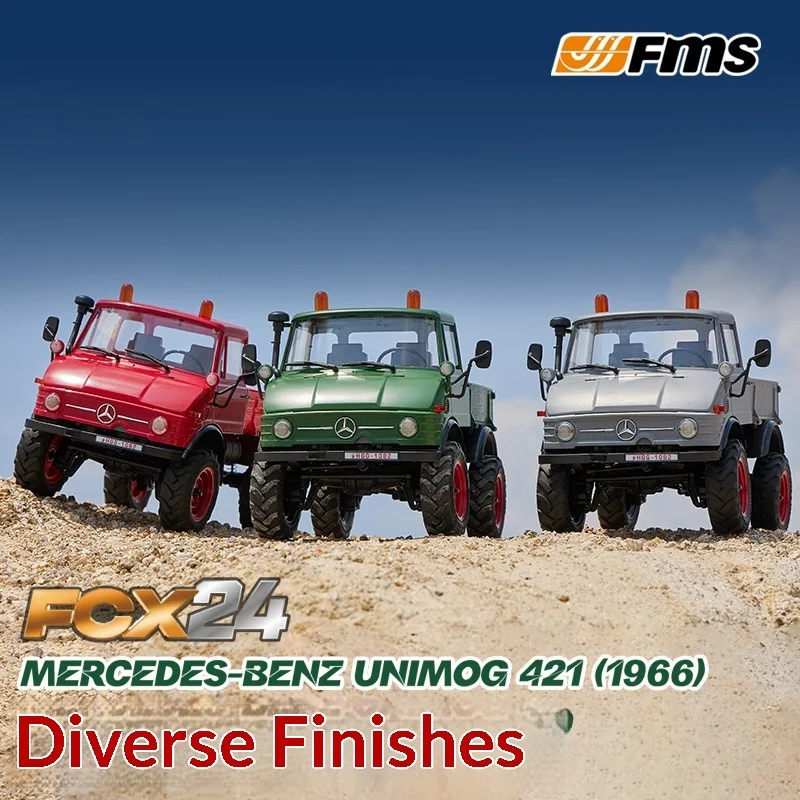 FMS 1/24FCX Serie Off-Road Allradantrieb RC Kletterauto Ferngesteuertes elektrisches Simulationsmodellauto Spielzeug Perfektes Geschenk