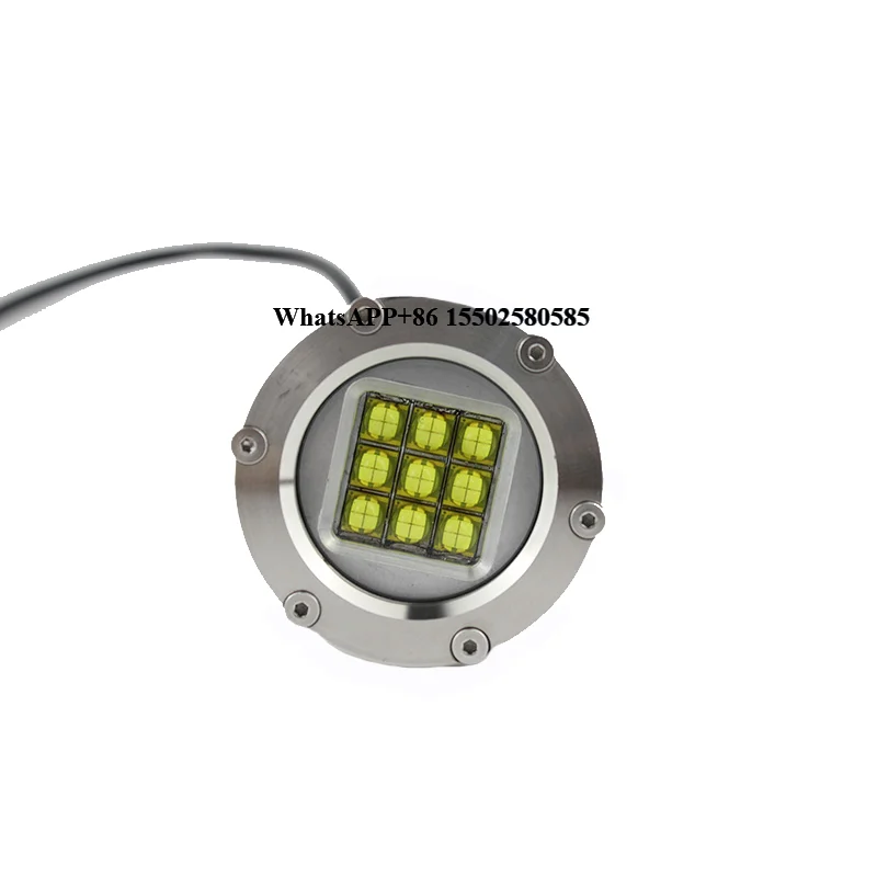 

100W 10000 Lumen Waterproof ROV Light Drones Accessories for Diving and Fishing