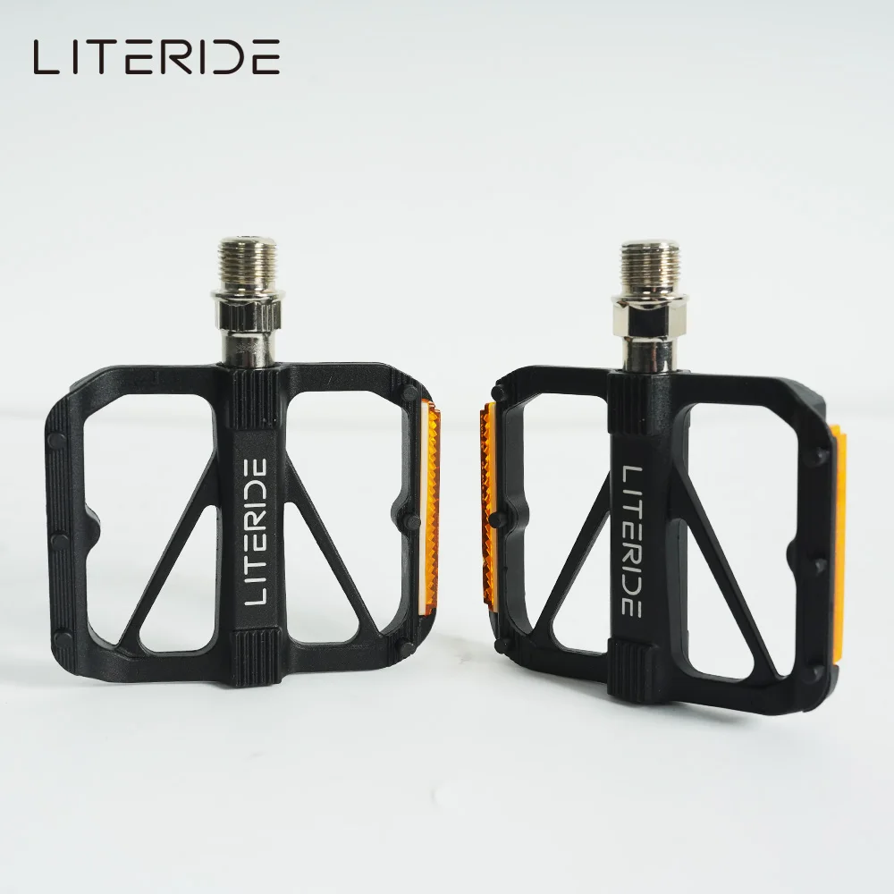 

Педали LiteRide Flat Bike с 3 герметичными подшипниками, широкие платформенные педали для горных и шоссейных велосипедов