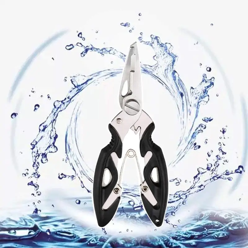 New Fishing Plier Scissor Braid Line Lure Cutter Hook Remover Fishing Tackle Tool Cutting Fish Use Tongs Multifunction Scissors