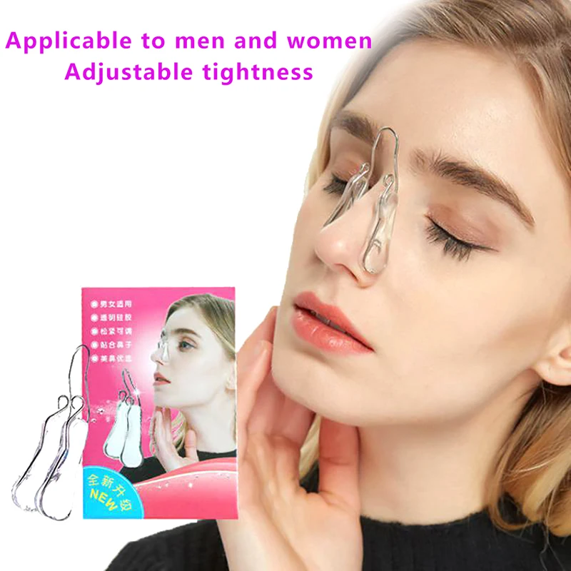 1PC Nose UP Lifting Shaping Shaper Orthotics คลิปความงามจมูกนวดกระชับสัดส่วนยืดคลิปเครื่องมือ Nose UP คลิป Corrector