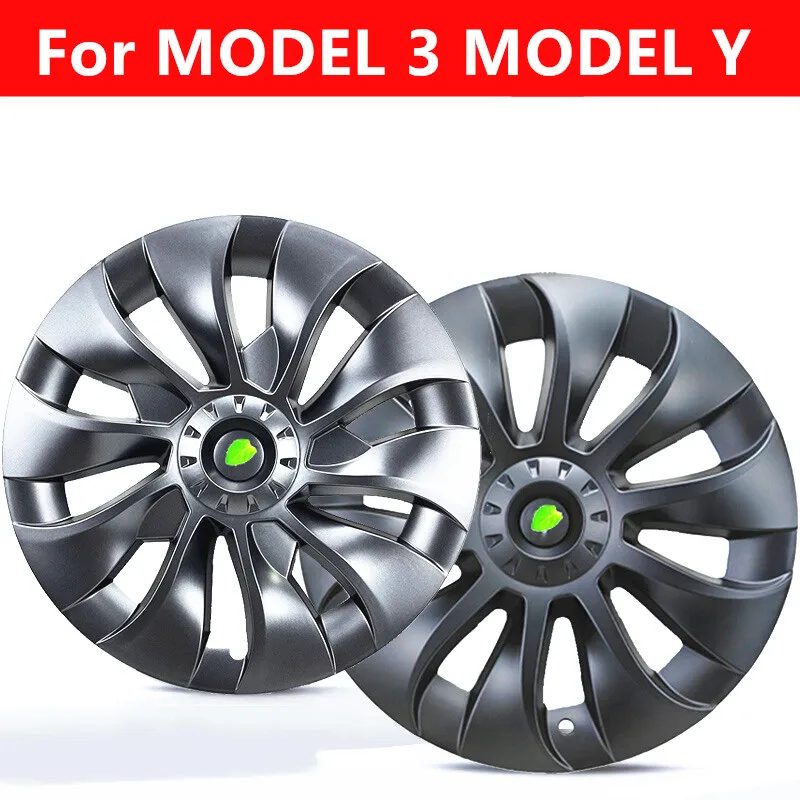 For MODEL 3 MODEL Y Hub cover 18-inch modified original car 14 scratch-proof covers changed decoration High quality auto parts