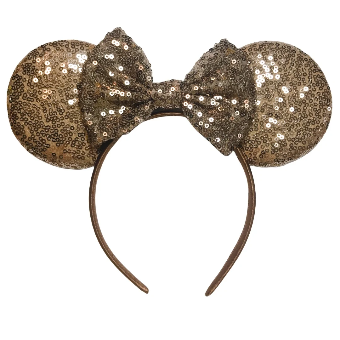 Newest 9.5 CM Mouse Ears Headband Cartoon Sequins 5