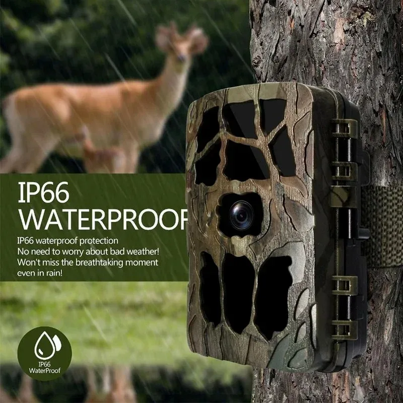 

H982 IP66 Waterproof 4K Outdoor infrared 1080P Night Vision Trail Thermal Imager Video Tracking Wildlife Scouting Hunting Camera