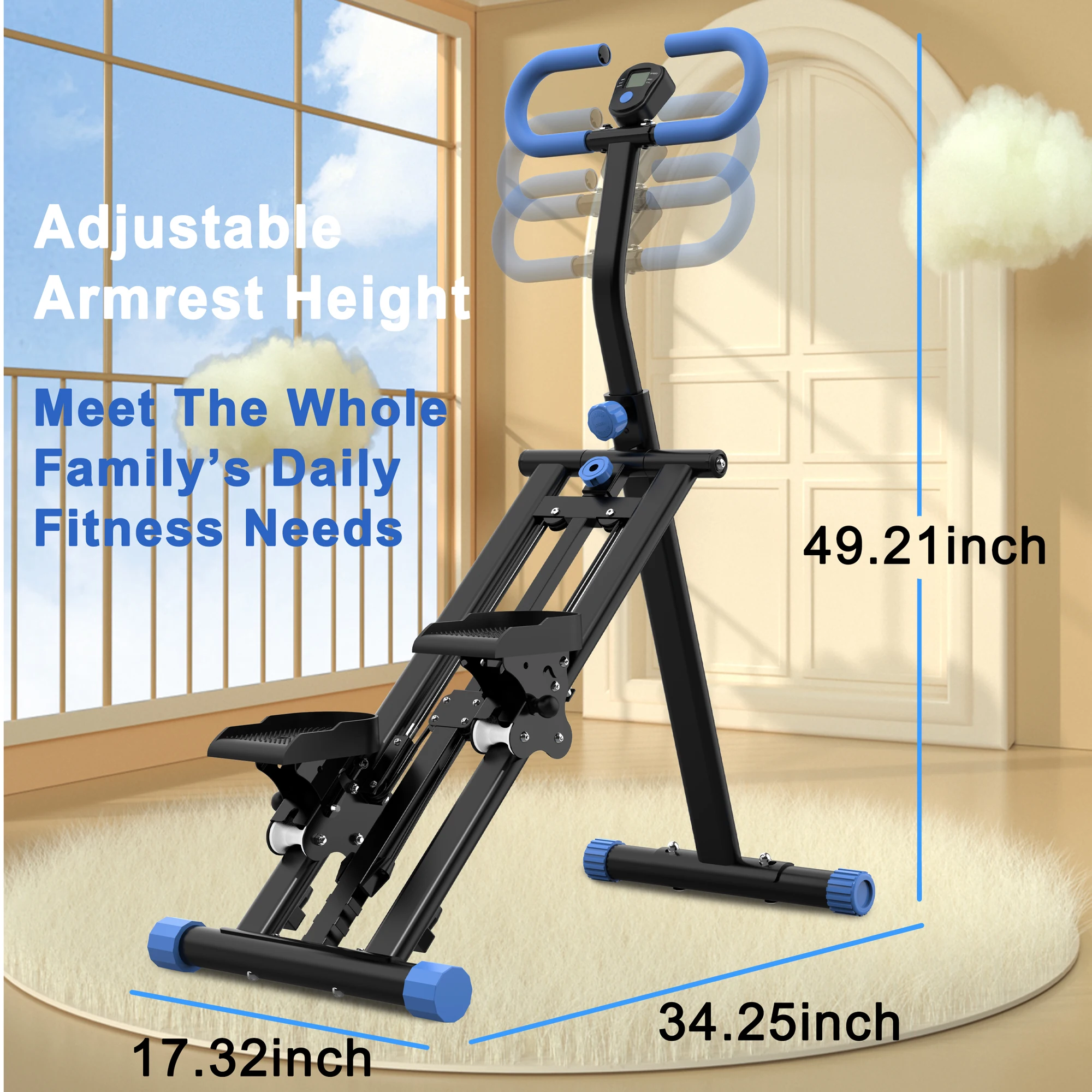 Vertical Climber Machine with  - Sports Equipment Club ulasan dan harga