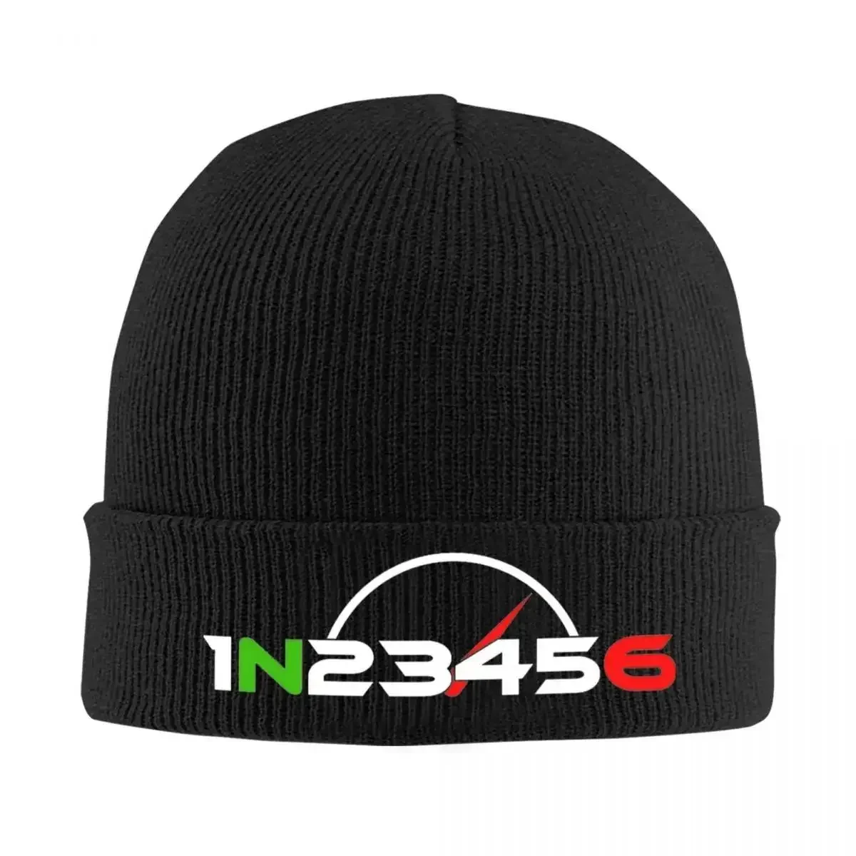 1N23456 Motorcycle Knitted Hat Beanie Autumn Winter Hat Warm New Shift Gears Biker Drop A Gear And Disappear Cap For Men Women