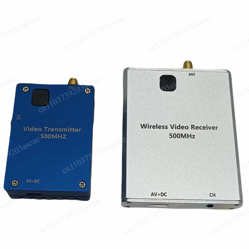 500Mhz 2W FPV Wireless Transmitter Receiver 8 Channels Wireless Image Transmission 12V Power Supply