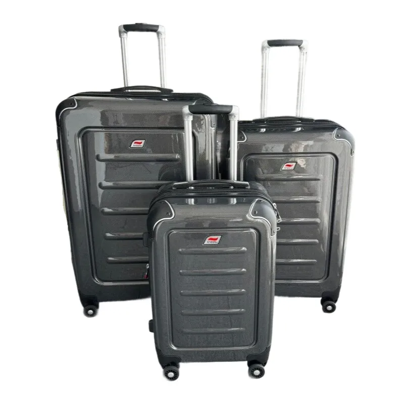 

Travel Suitcase Set with Spinner Wheels and TSA Lock, Hand Luggage Trolley Suitcase, Small Large Medium Rolling Luggage