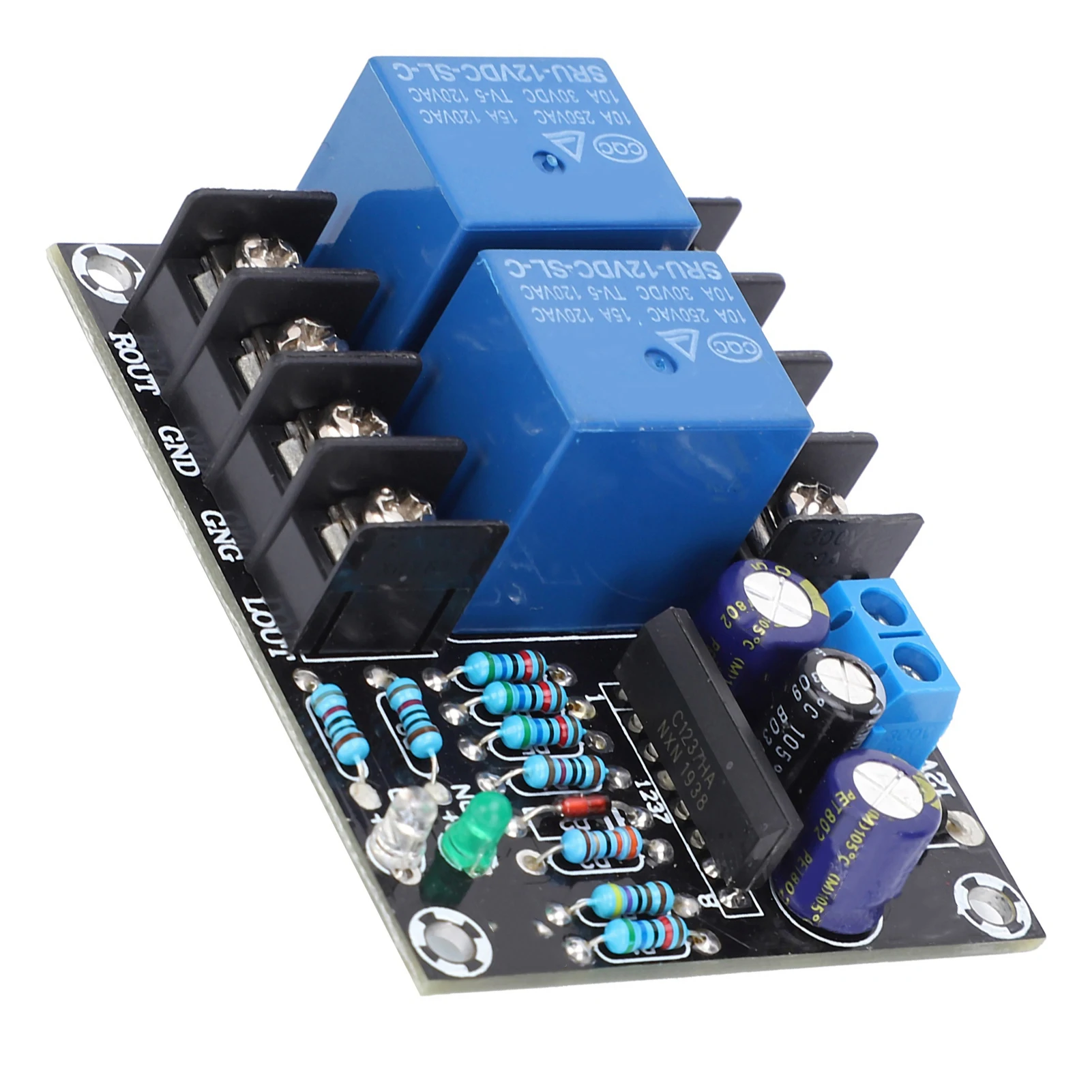 Speaker  Board Dual‑Channel Voltage Regulator Delay Module AC 12‑15V UPC1237 Speaker  Module view 5