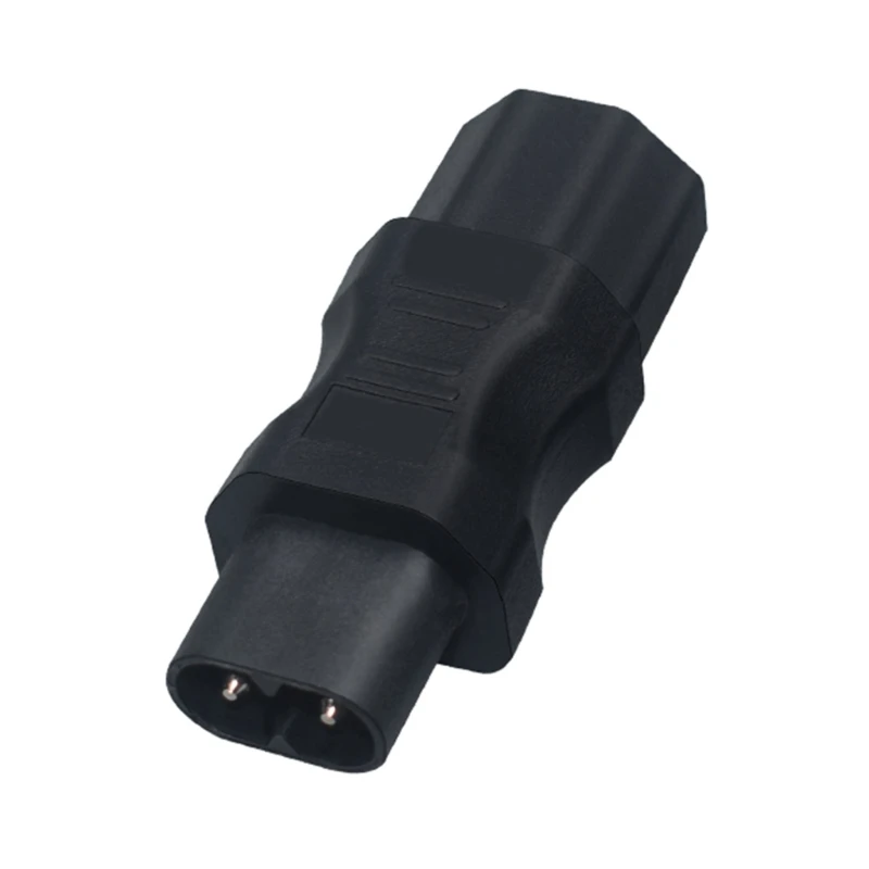 C15 Female to C8 Male Alternating Current Adapter IEC320 C15 Female to C8 Male Power Socket Adapter AC110V-250V Dropship