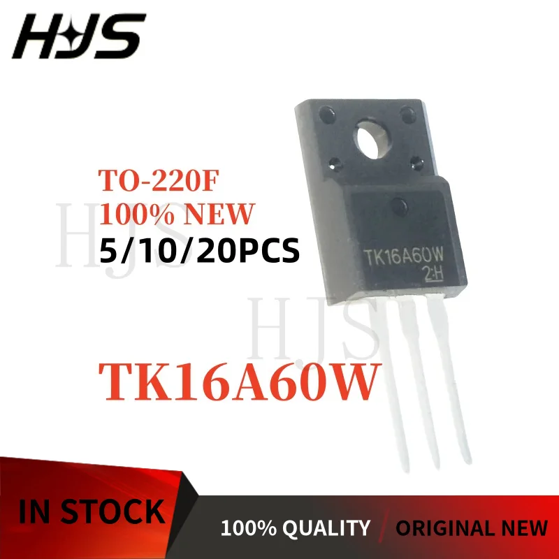 5/10/20 piezas 100% nuevo y de calidad K16A60W TK16A60W 600V 15.8A MOS transistor de efecto de campo