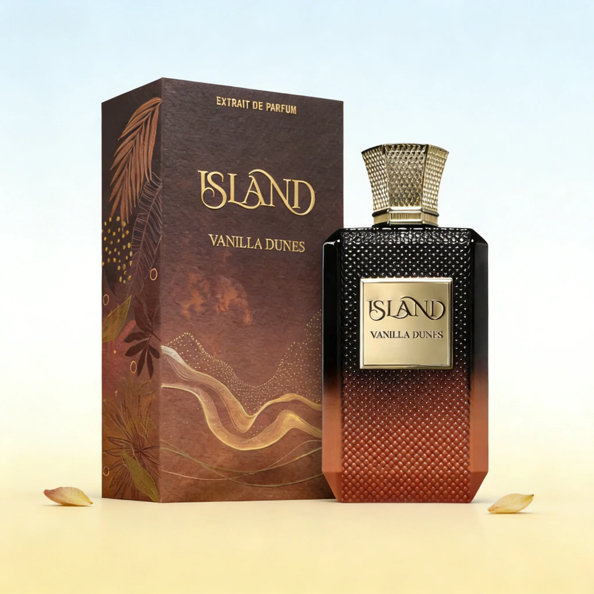 

Island Vanilla Dunes Unisex Perfume Warm Vanilla & Woody Fragrance Elegant Gift for All