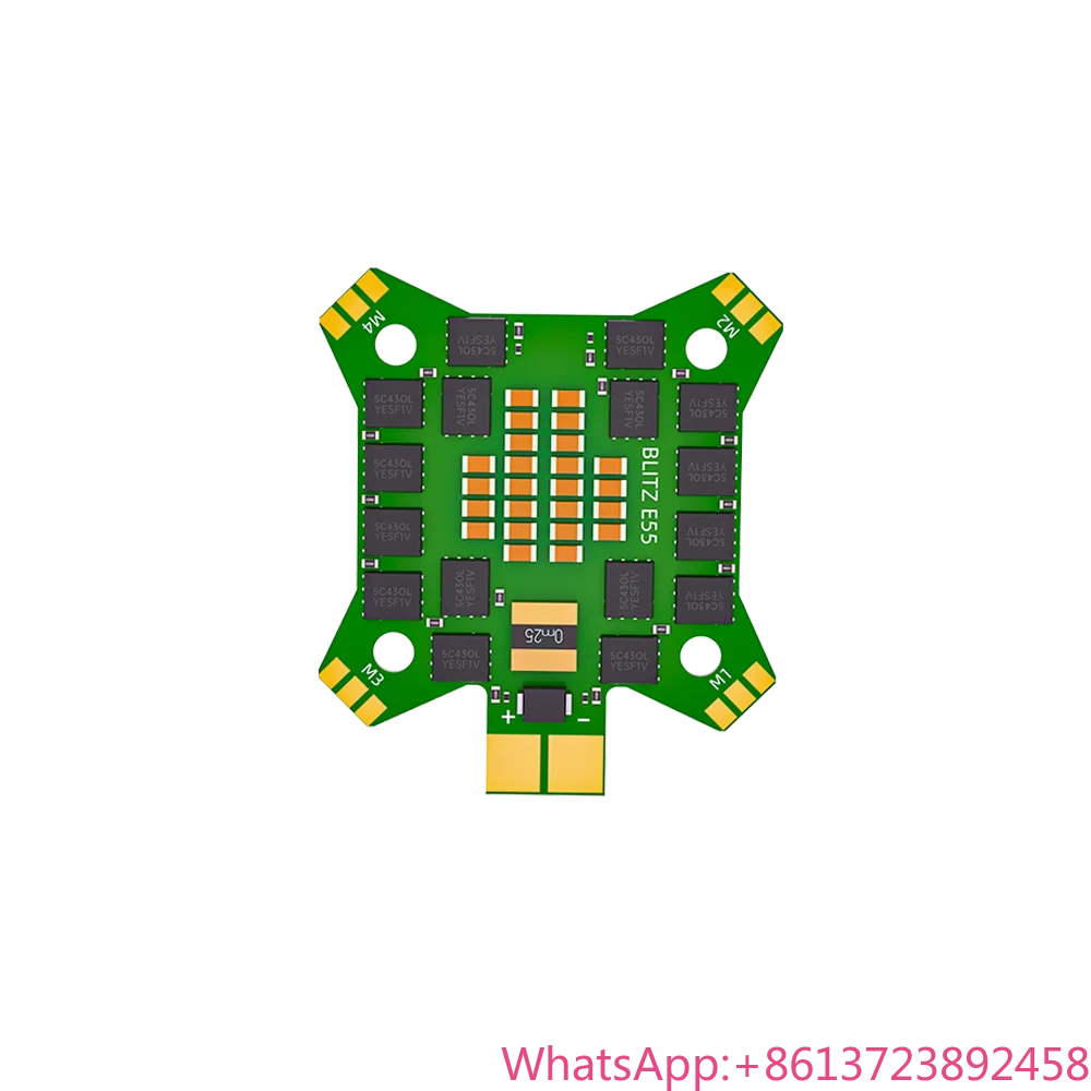 

iFlight BLITZ E55 4-IN-1 ESC 2-6S support DShot150/300/600/MultiShot/OneShot for FPV Parts