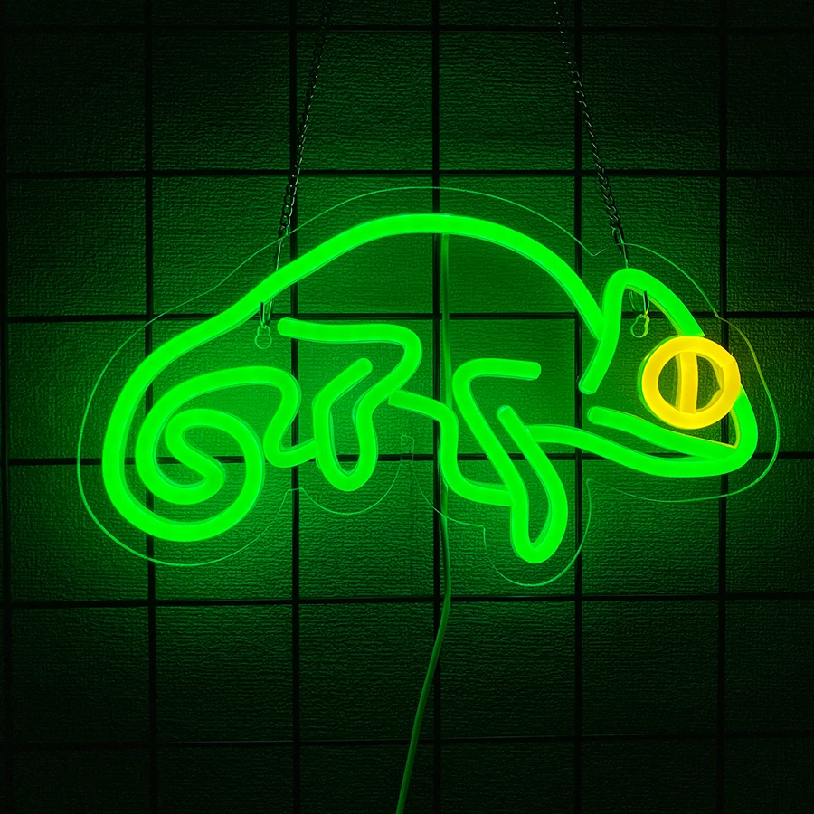 動物サインのネオンサイン、LEDナイトライト壁装飾、USB接続電源、バー、ゲームルーム、オフィスの壁装飾。