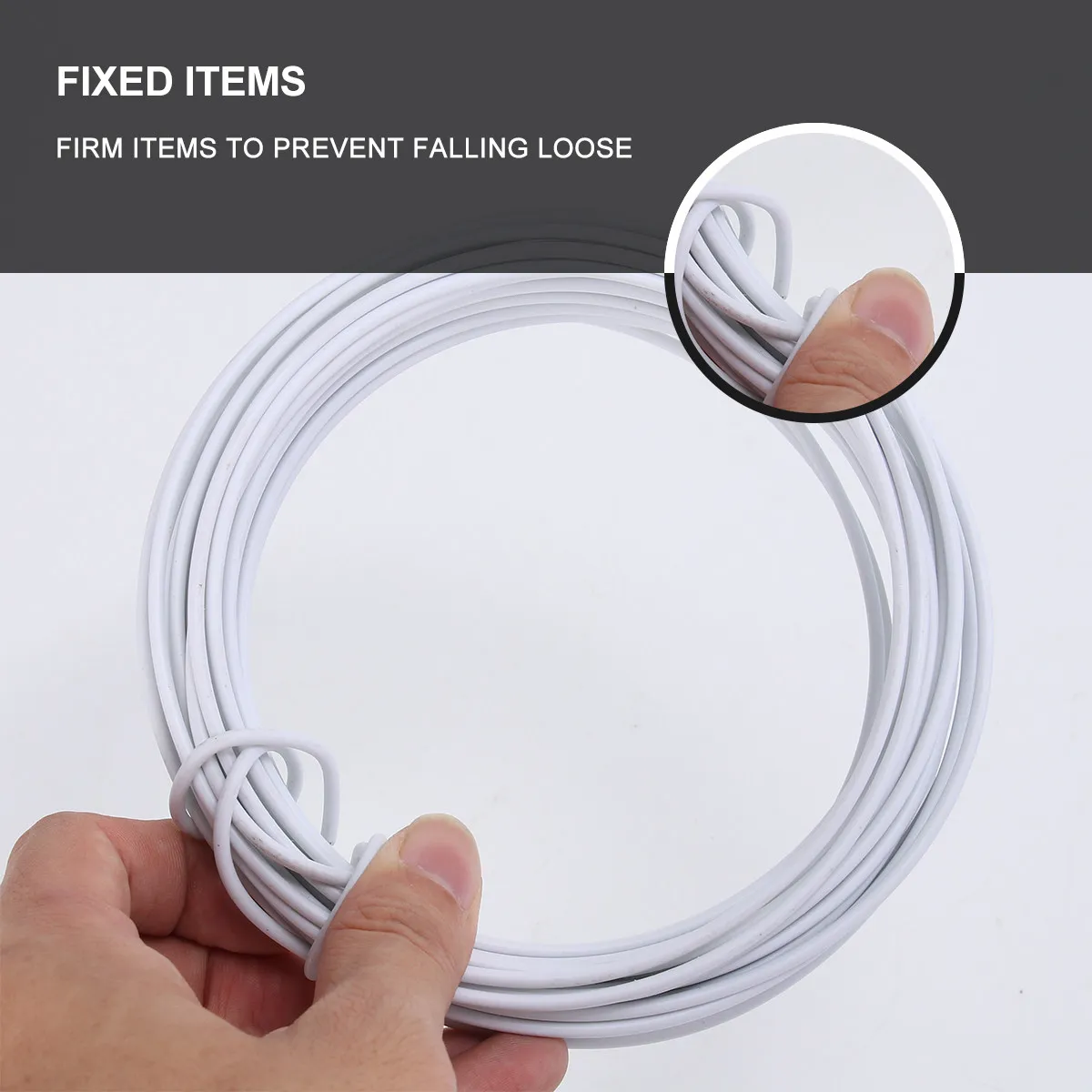 

10 м черный гибкий провод из железа с пластиковым покрытием толщиной 2,5 мм для подвязки растений, поддержки виноградной лозы, рукоделия, крепления, рулон проволоки для растений