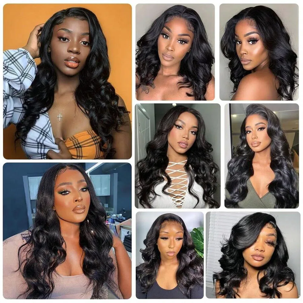 Ondulado pacotes duplos tecer extensões 30 32 Polegada onda do corpo 1/3/4 pacotes brasileiro remy 100% não processado cabelo humano virgem cru