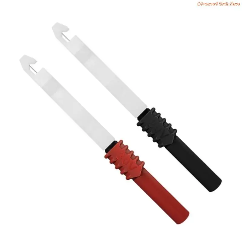 2Pcs Multimeter Test Leads Probe Tip Back Automatic Tool Car Diagnostic Tools W91B