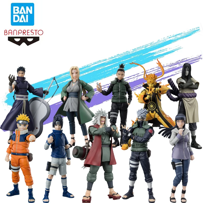 

Bandai Banpresto Genuine Brand New и Unopened Naruto S H Figuarts Tsunade Jiraiya Nara Shikamaru Orochimaru Naruto Uzumaki Toy