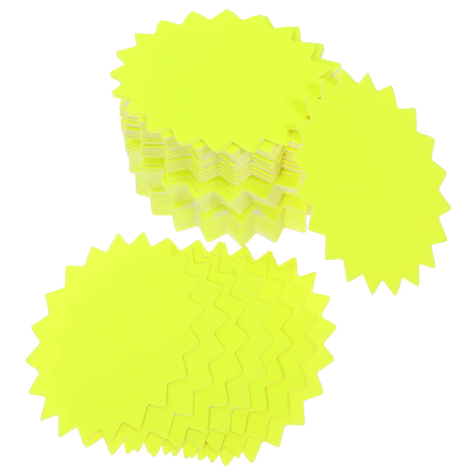 

100Pcs Burst Price Tags Paper Labels for Supermarket Retail Sale Price Display Tags for Clothing Stores Promotional Pricing