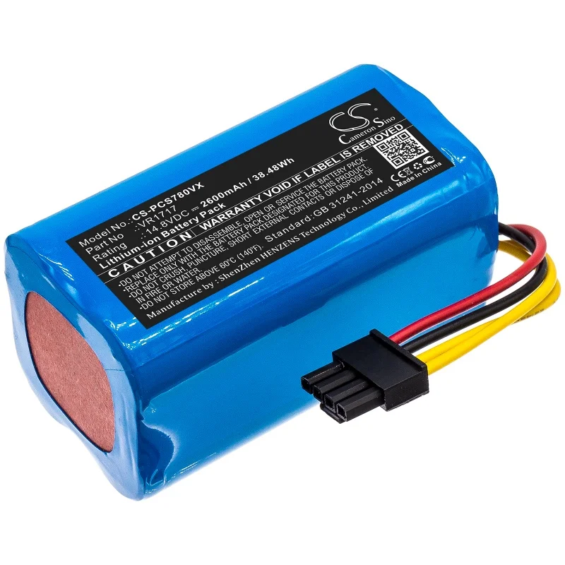 

Cameronsino Proscenic battery VR1717 for Cocoa Smart 780T, Cocoa Smart 790T, Summer P1s, Summer P2s, Summer P3