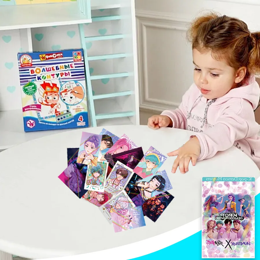 30 szt. K-POP Holograficzne Karty Zestaw dla Fanów na Prezent, Grupa Chłopięca Strzelec Anime Błyszczące Dwustronne Karty Kolekcjonerskie Flash na Urodziny