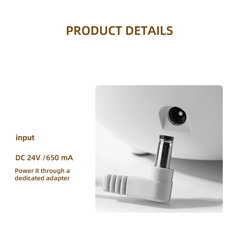 FZFZ Umidificatore dinamico Home Desktop Display digitale Orologio Telecomando senza fili Essenza Olio Aromaterapia Macchina Spina UE