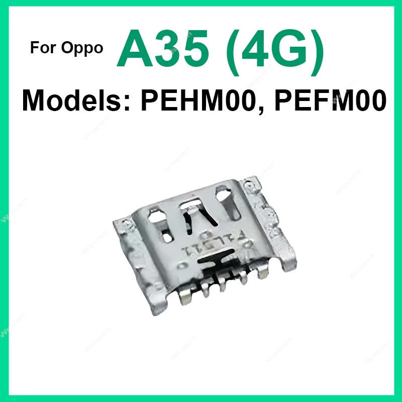 Charging Plug Connector For OPPO A11 A11X A32 A35 A51 A52 A53 A55 A55s A56 A57 A58 Durable Mobile Phone Repair Component Stable